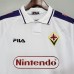 Fiorentina 98/99 Away White Soccer Jersey